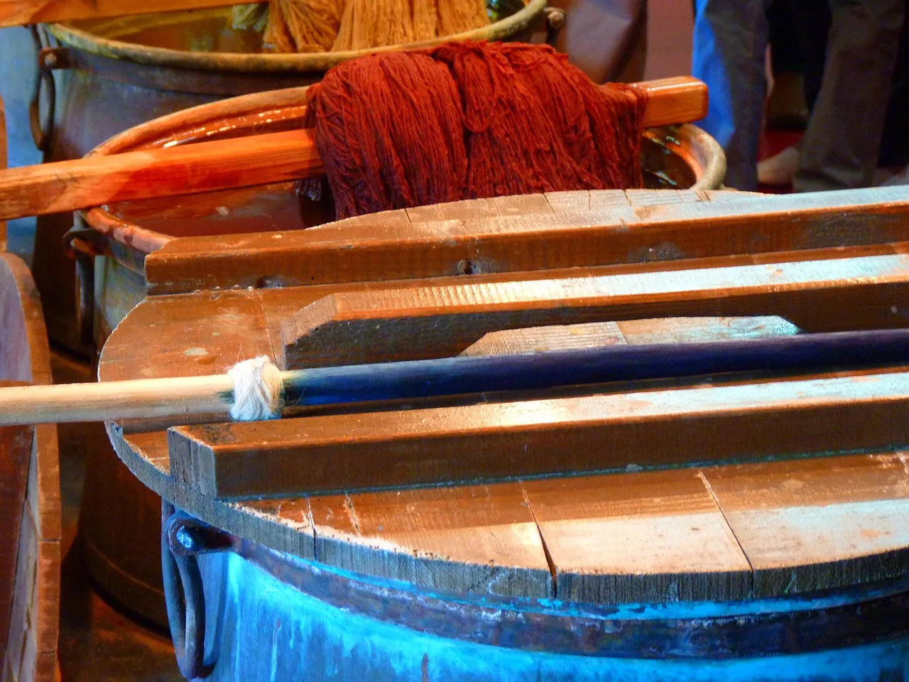 dyeing, colour, factory, wool, material, to dye, textiles, multicoloured, coloured, colorful, painting, color. How to make sound decisions about textile dyes and finishes: the parts worth your time