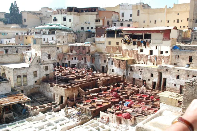 morocco, learn, color, work, fez, leather, learning, clothing, tanning, colors, dye bath, colorful, fez, fez, fez, fez, fez. Textile dyes and finishes example: fictional workflow